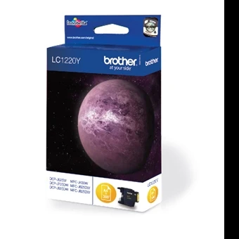 Brother Original LC1220 Yellow Inkjet Cartridge