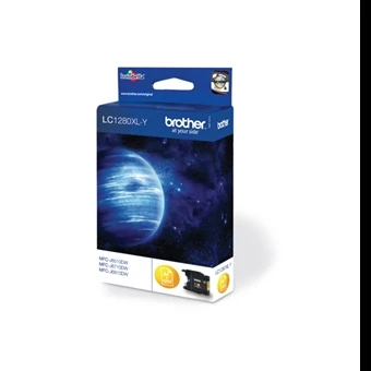 Brother Original LC1280XL Yellow Ink Cartridge