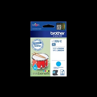 Brother Original LC22U Cyan Ink Cartridge