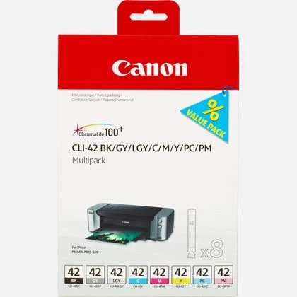 Canon CLI-42 Multipack Printer Ink Cartridges