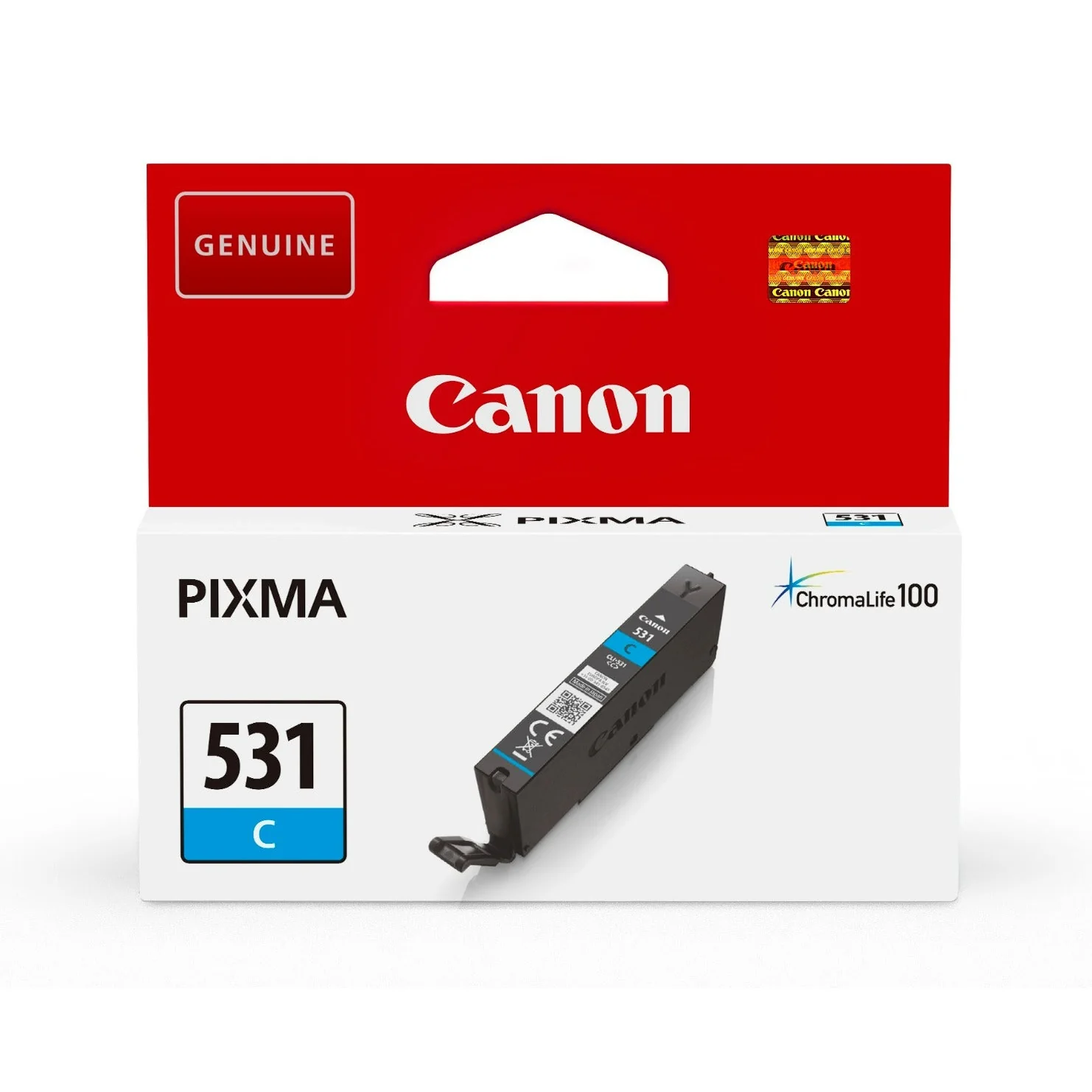 Canon CLI‑531C Cyan Ink Cartridge ‑ (6119C001)