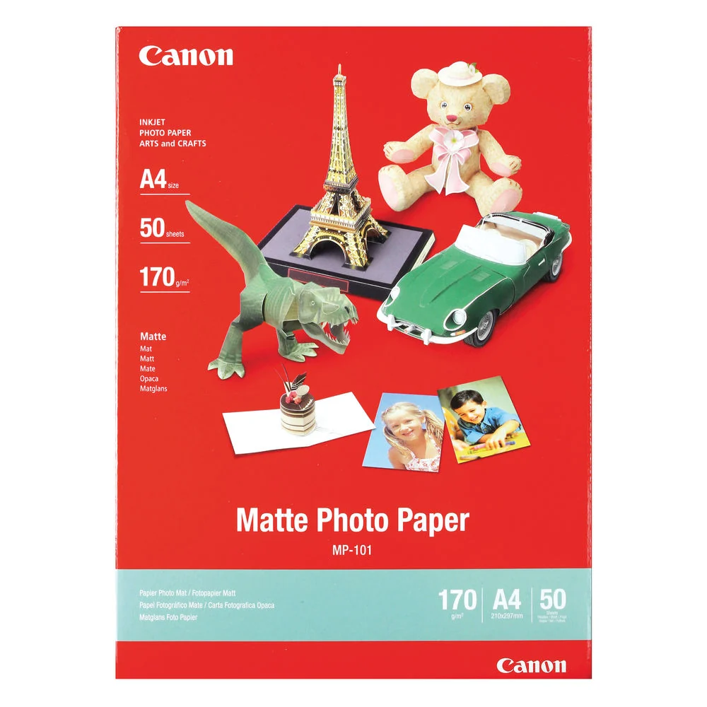 Canon MP-101 Matte Photo Paper A4 - 50 Sheets - 7981A005