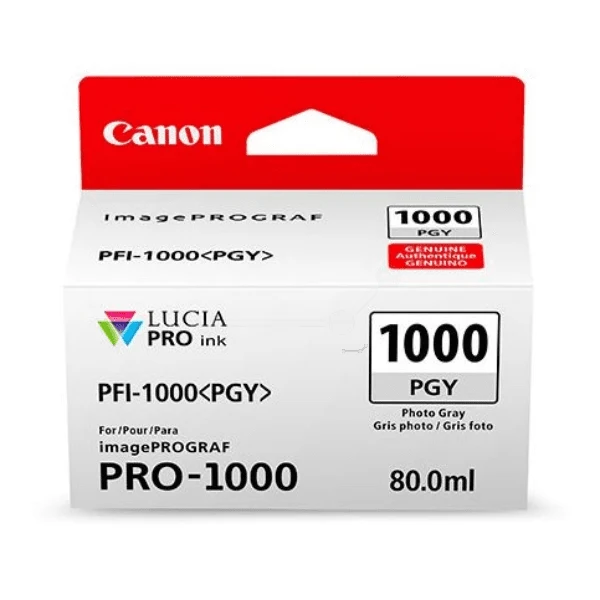Canon PFI-1000PGY Photo Grey Printer Ink Cartridge