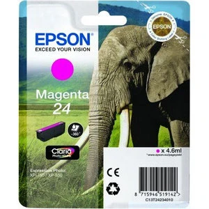 Epson Original T24 Magenta Claria Photo HD Ink