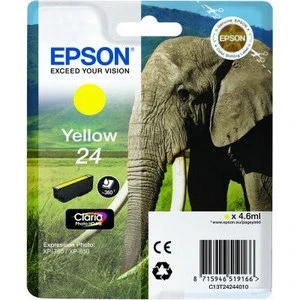 Epson Original T24 Yellow Claria Photo HD Ink