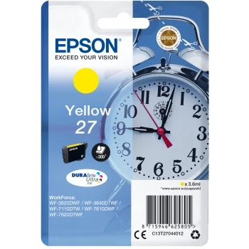 Epson Original T27 Yellow Durabrite Ultra Ink