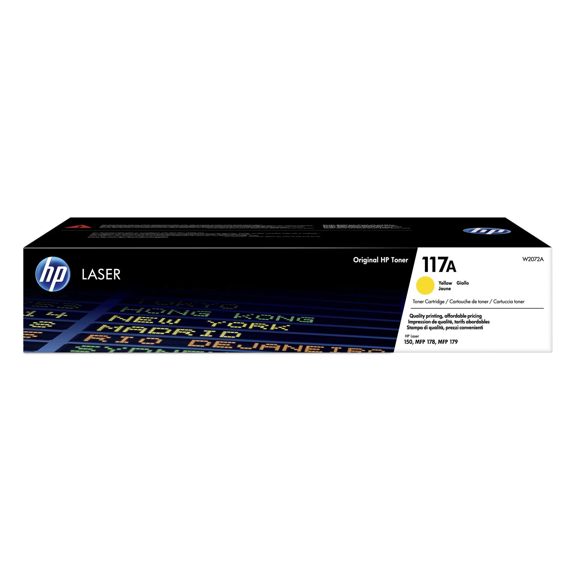 HP 117A Yellow Original Laser Toner Cartridge - W2072A