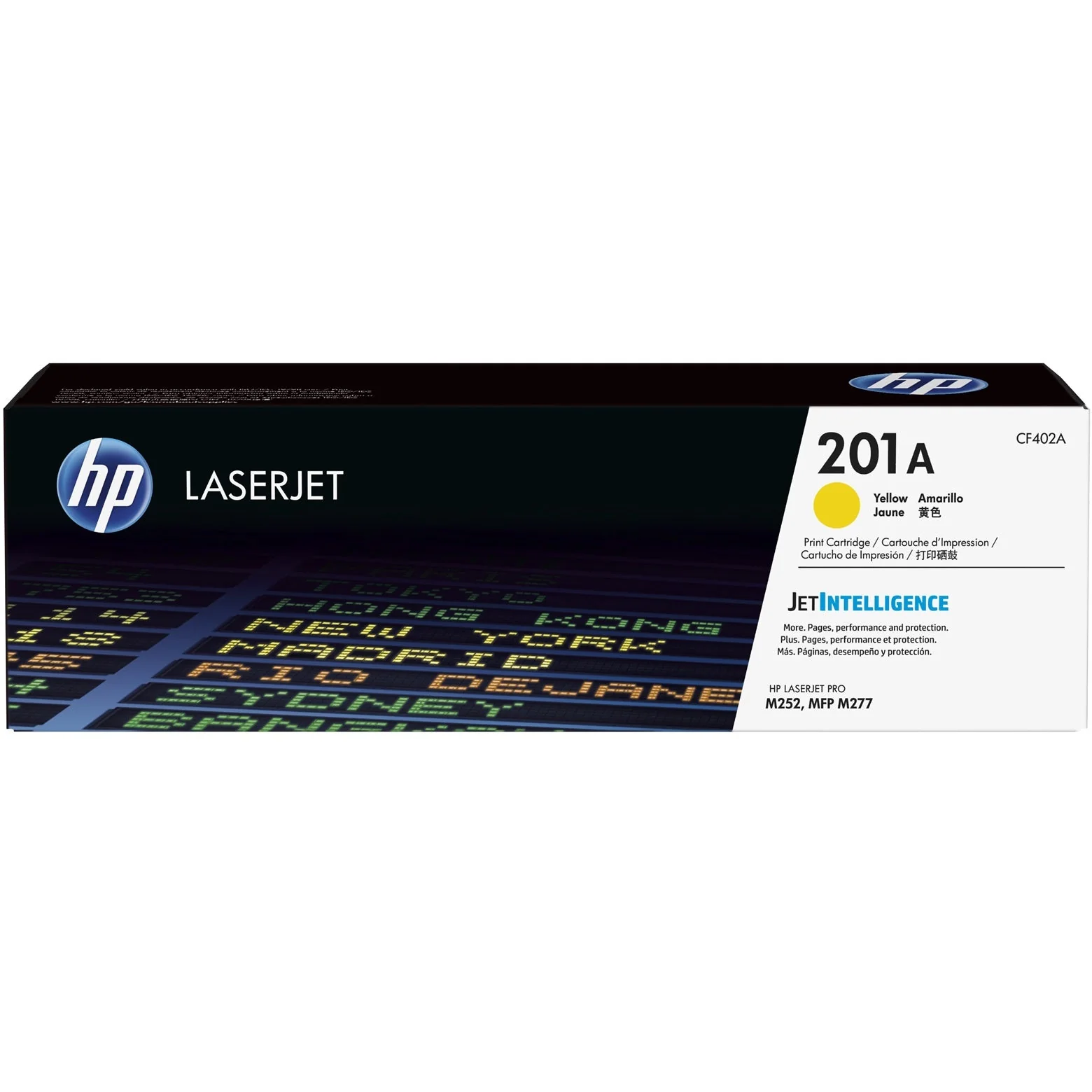 HP 201A Yellow Original LaserJet Toner Cartridge - CF402A