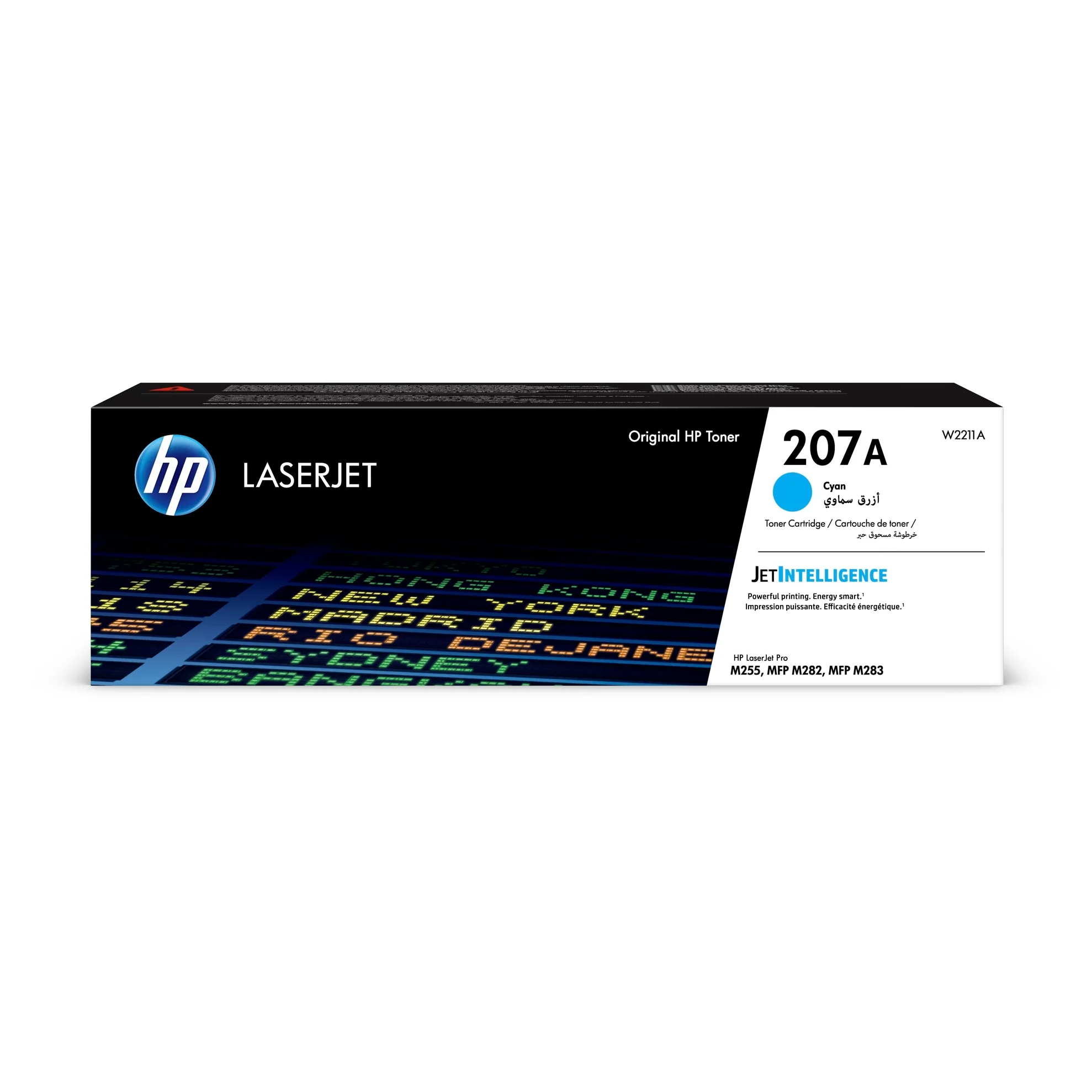 HP 207A Cyan Original LaserJet Toner Cartridge - W2211A