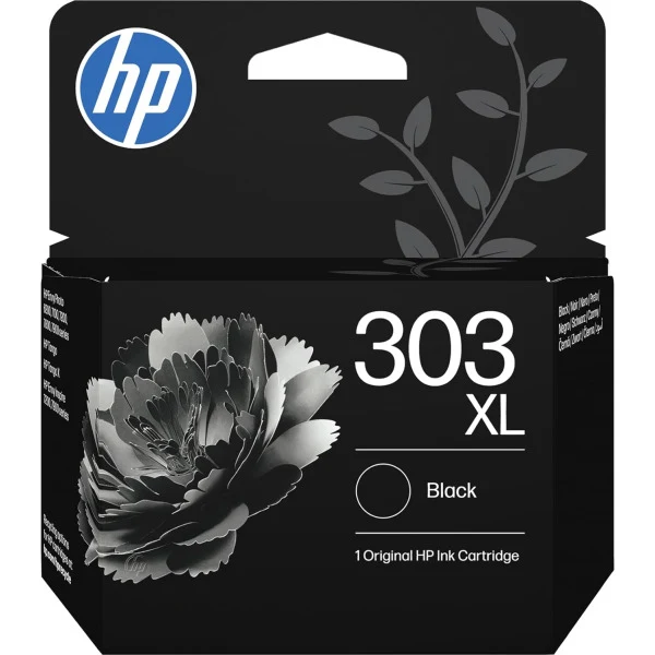 HP 303XL High Yield Black Original Ink Cartridge - T6N04AE - Image 2