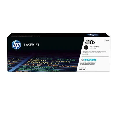 HP 410X High Yield Black Original LaserJet Toner Cartridge Page Yield 6500 (CF410X)