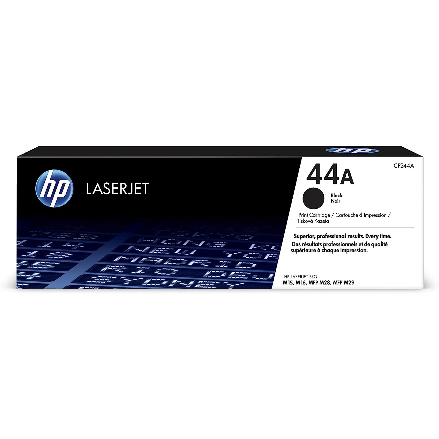 HP 44A Original Black Laserjet Toner Cartridge - CF244A
