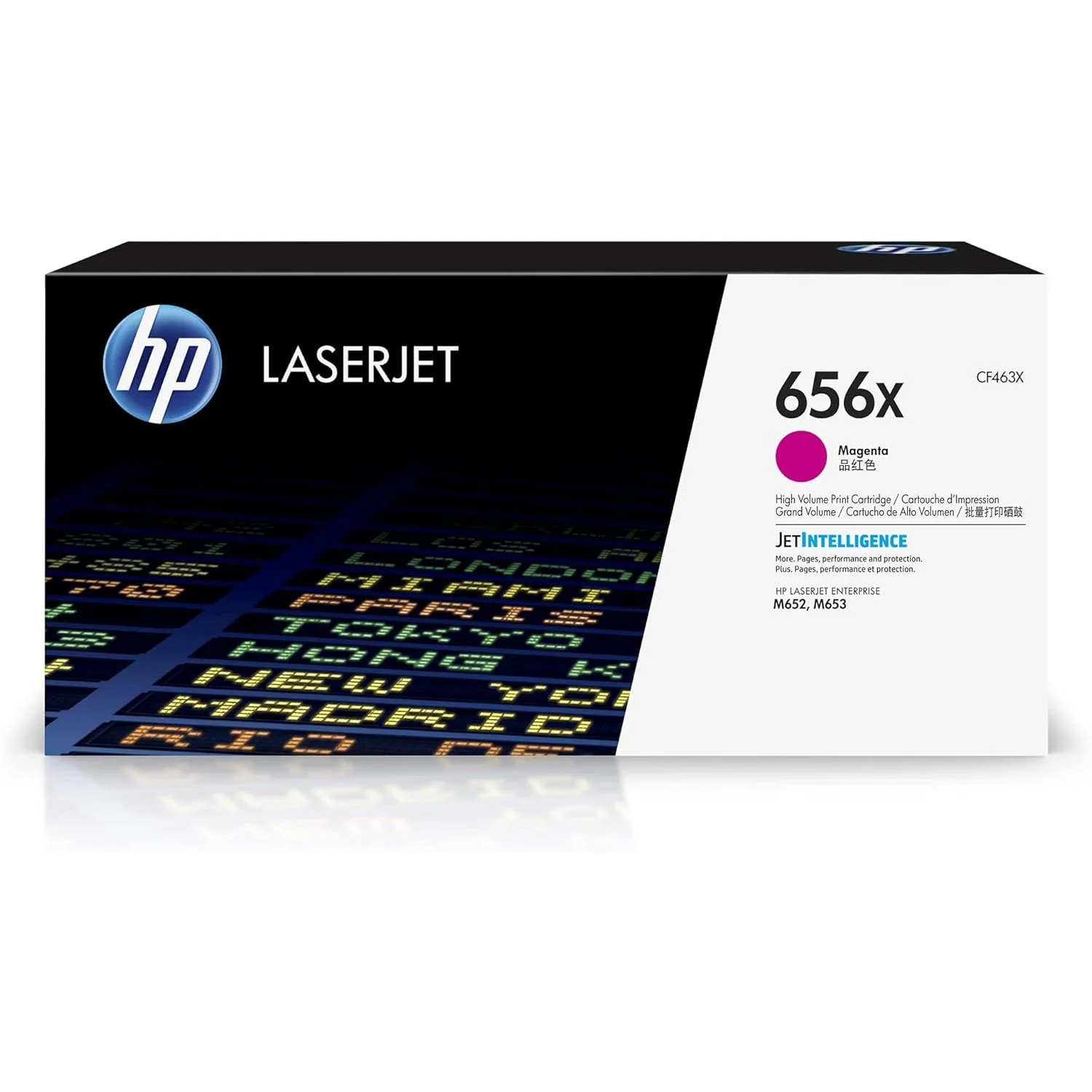HP 656X High Yield magenta original LaserJet toner cartridge (CF463X)