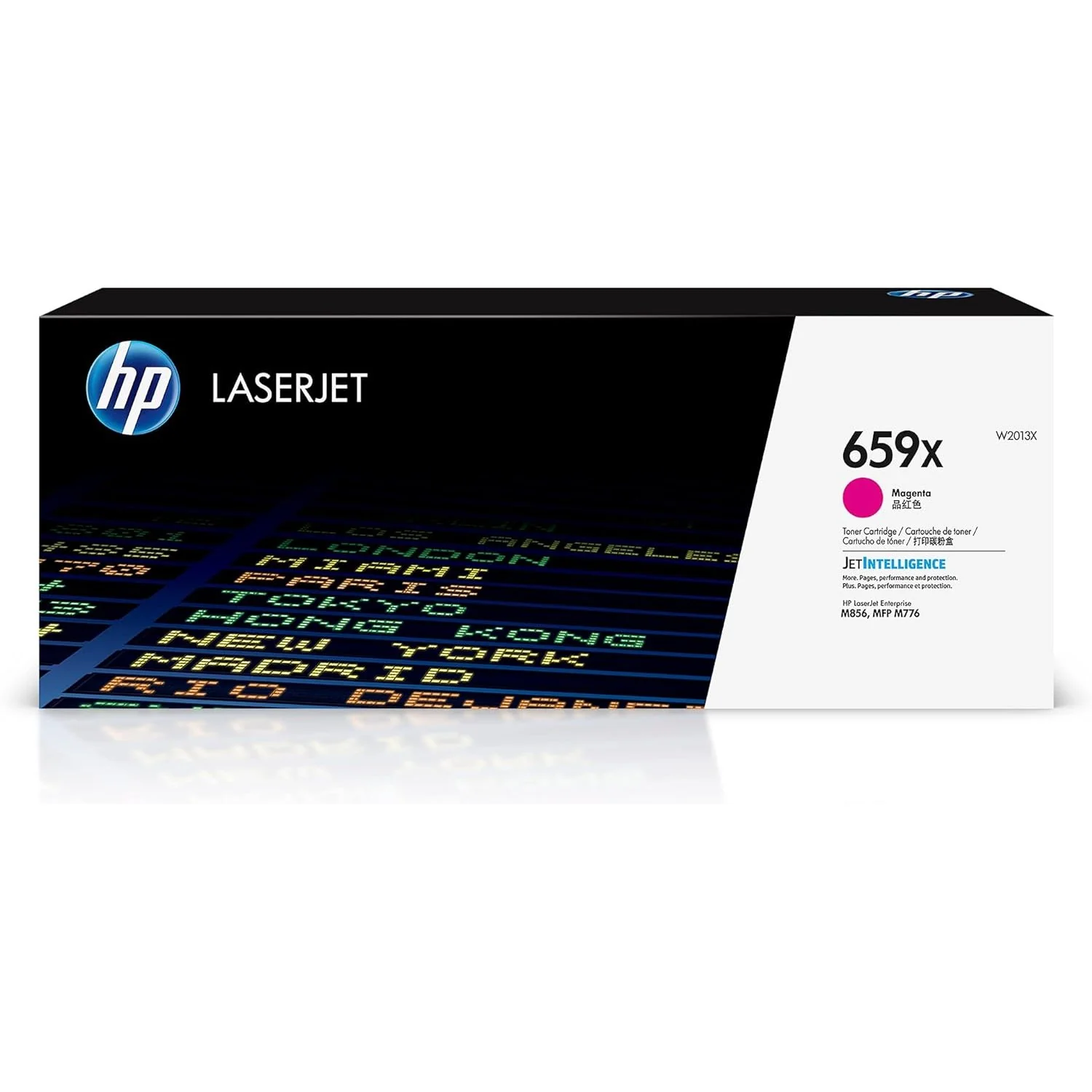 HP 659X High Yield Original LaserJet Toner Cartridge, Magenta, Single Pack