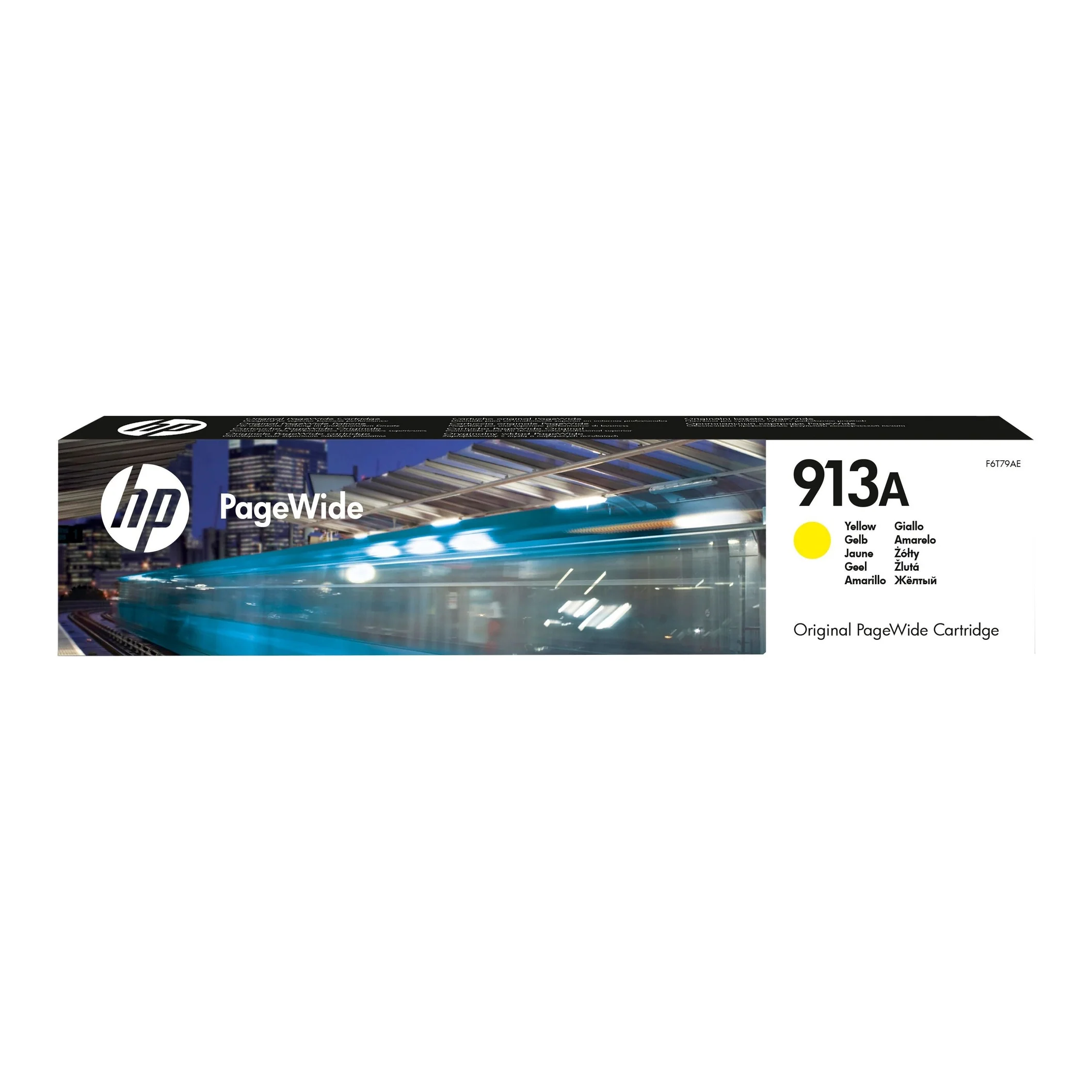 HP 913A Yellow Original Pagewide Ink Cartridge Page Yield 3000 (P/N F6T79AE)