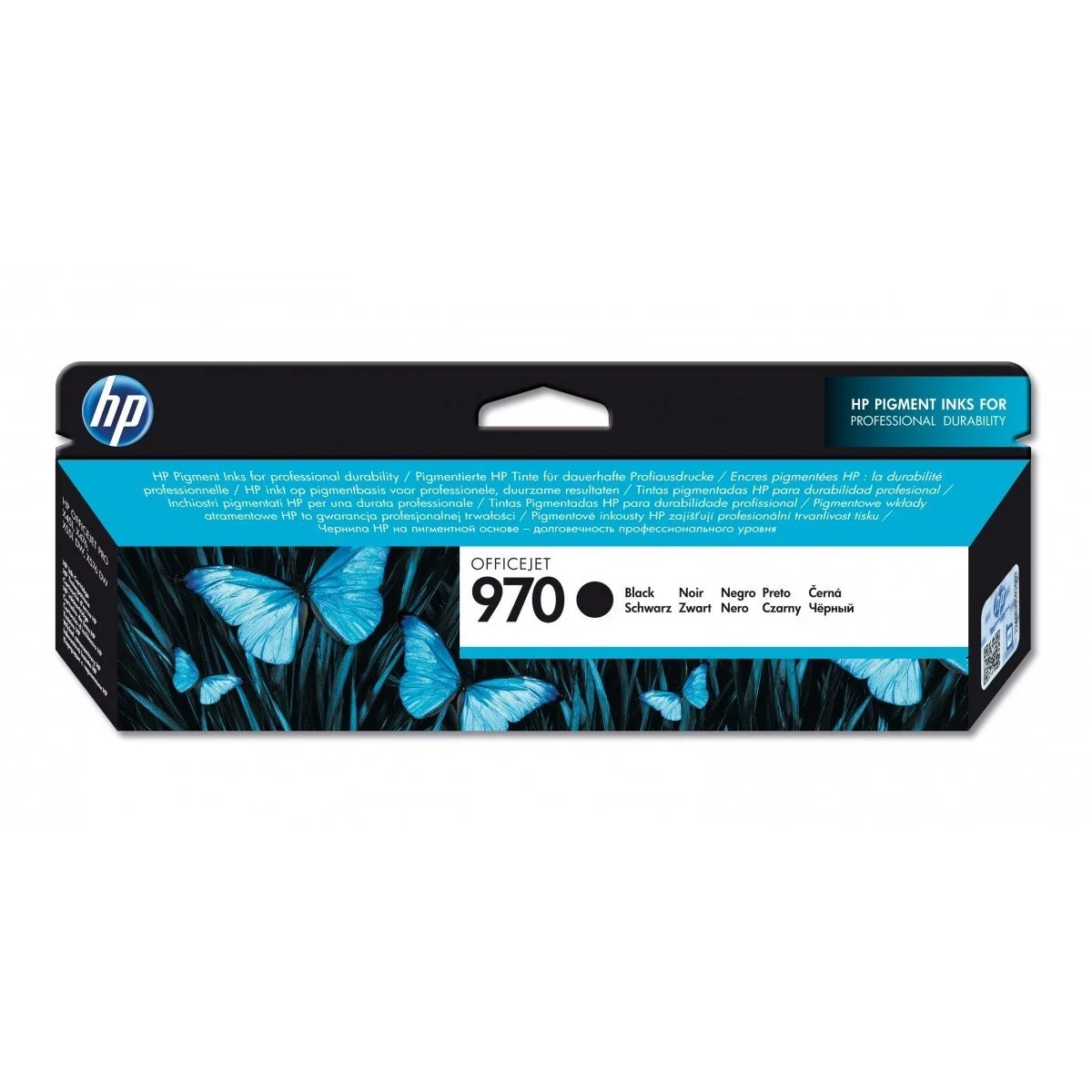 HP 970 Black Original Ink Cartridge Page Yield 3000 (CN621AE)